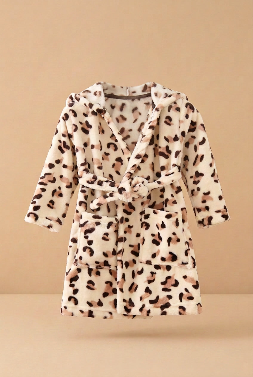 CHASON Kids Flannel Lounge Robe (3-8Y)