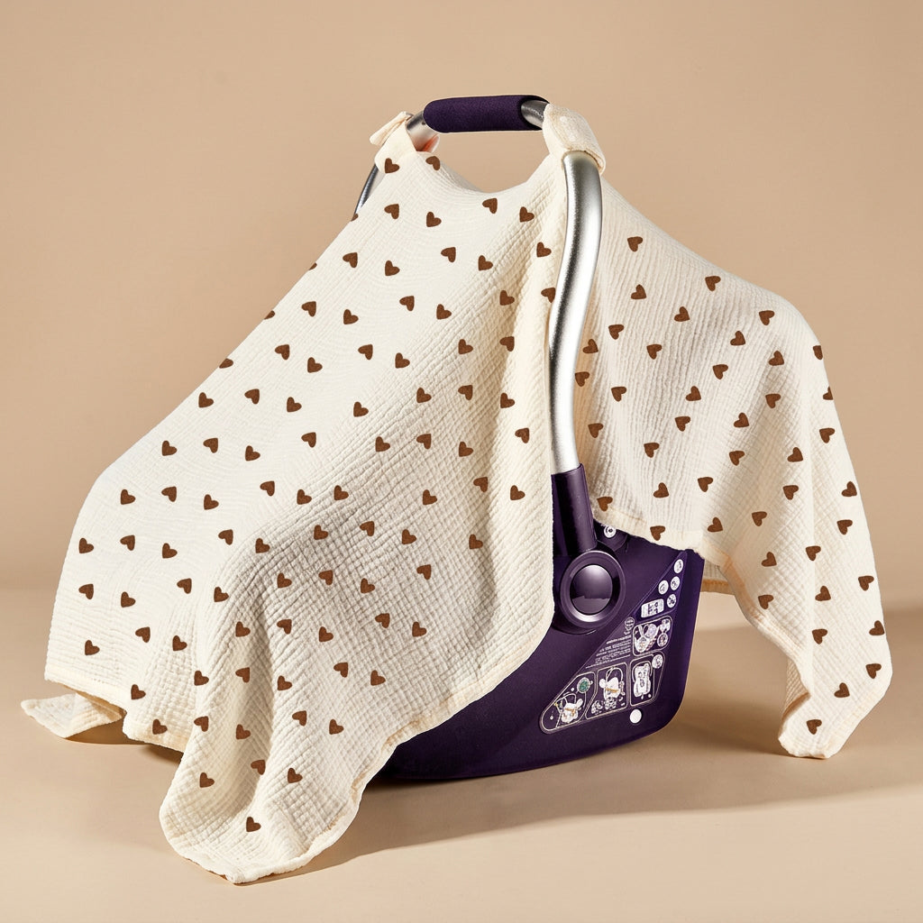 CHASON Baby Basket Cover Stroller Blankets