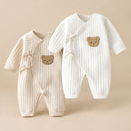 CHASON Long-Sleeve One-Piece Pajamas (0–6M)