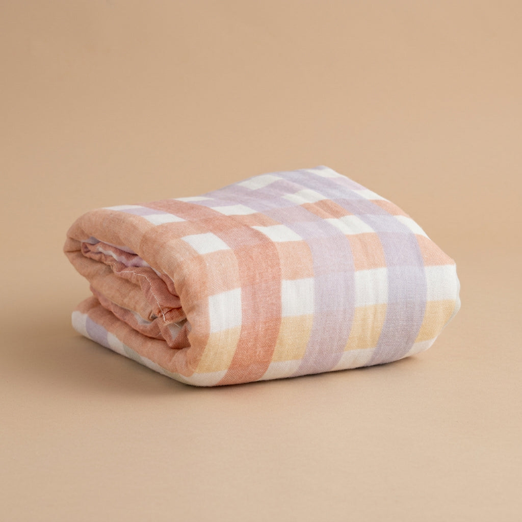 CHASON 6-Layer Muslin Swaddle Blanket