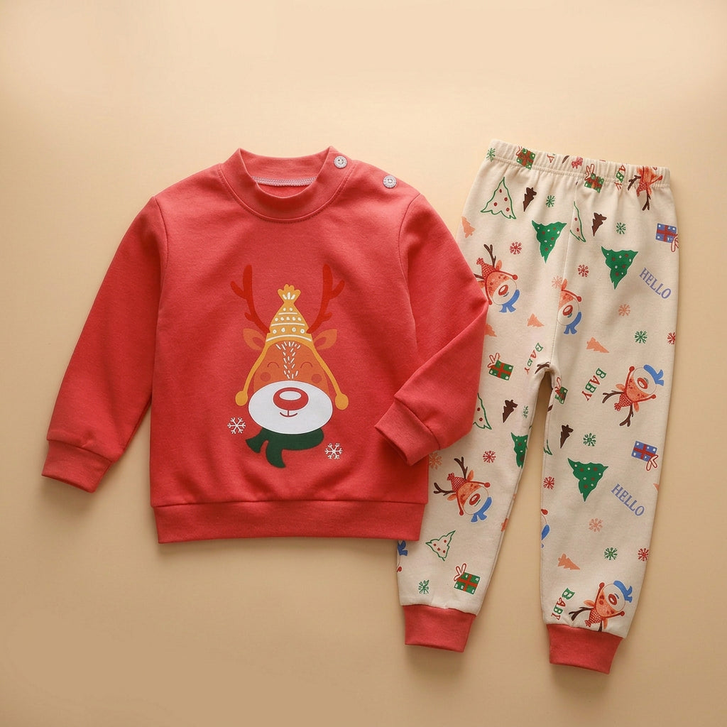 CHASON Kids Autumn Cotton Lounge Set (6M-6Y)