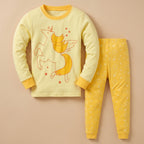 CHASON Girls Classic Long-Sleeve Pajama Set (2-9Y)