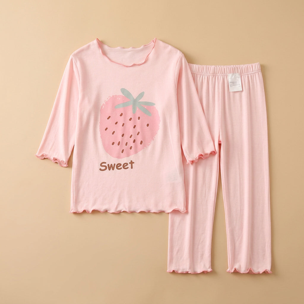 CHASON Matching Family Cotton Pajama Set (7-13Y)