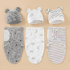 CHASON Baby Blanket Hat Set