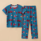 CHASON Kids Printed Short-Sleeve Pajama Set (7-13Y)