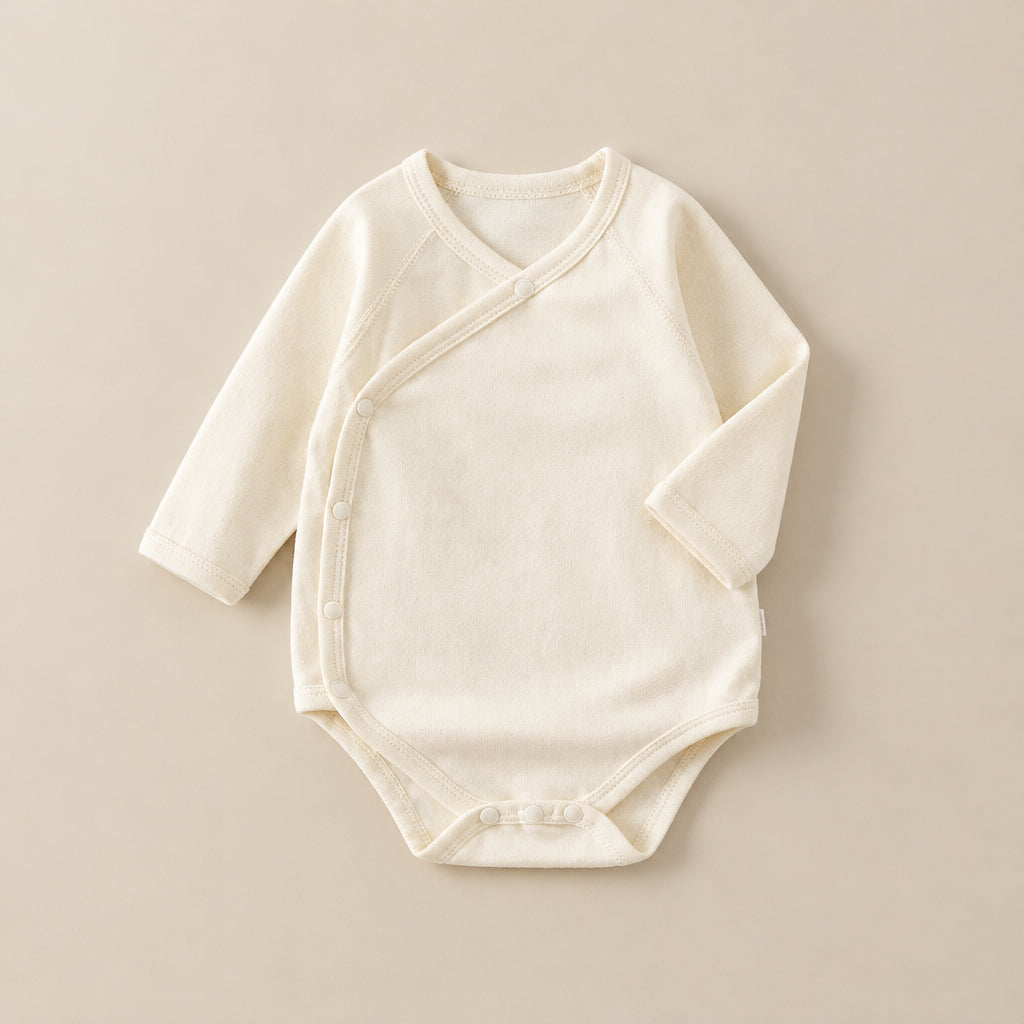 CHASON Long-Sleeve Baby Romper (0–12M)